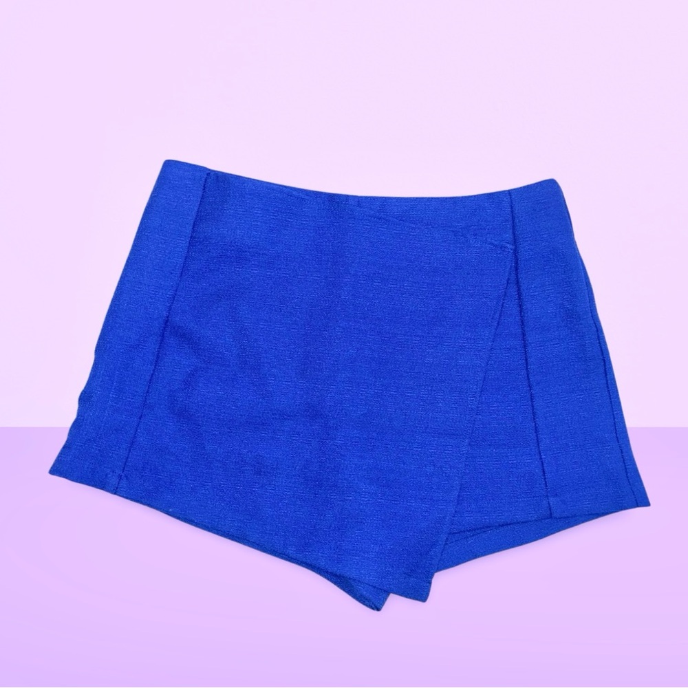 TCEC Asymmetrical Skort in Cobalt Blue